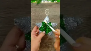 DIY. CHRISTMAS ornament crafts/Как сделать ЕЛОЧНЫЕ ИГРУШКИ своими руками.