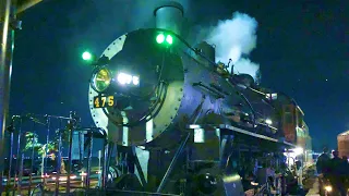 N&W 475 BACK IN ACTION: Christmas Trains at Strasburg Featuring 475 & 89!