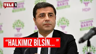 Selahattin Demirtaş da konuştu