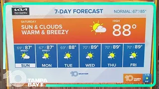 10 Weather: Saturday morning forecast; April 27, 2024