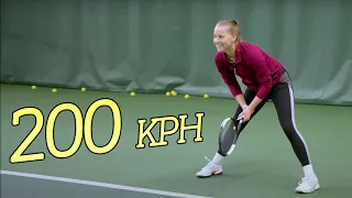 Return a Professional Tennis Serve, Win $1000