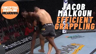 Jacob Malkouns efficient grappling