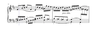 Three-parts Invention n.3 (BWV 789) - J.S.Bach, Piano, Sheet Music