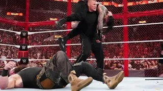 Roman reigns vs braun strowman hell in a cell 2018 Brock Lesnar returns full steel cage match