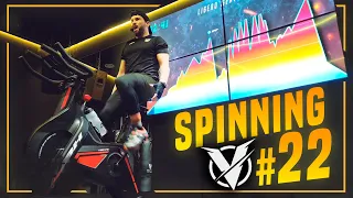 SPINNING 22🔥CLASE con ESCALADA, HIIT y TEMAZOS | Ejercicio Cardio Intenso Vulture