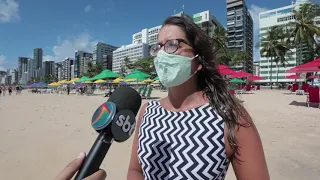 Ano Novo: comércio em orla de praias do Recife tem restrições; confira