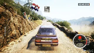 EA Sports WRC - Peugeot 309 GTI 1988 - Gameplay (PC UHD) [4K60FPS]