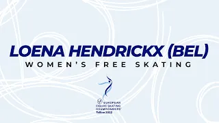 Loena Hendrickx (BEL) | Women FS | ISU European FS Championships 2022 | Tallinn | #EuroFigure