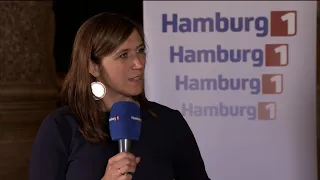 Bundestagswahl: Die Spitzenkandidatin der Grünen Hamburg nach den ersten Hochrechnungen im Gespräch