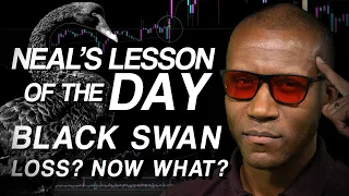 Black Swan Event loss 😢 How YOU CAN emotionally recover from trading mistakes 💡