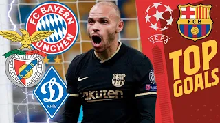 TOP GOALS vs BAYERN, BENFICA & DYNAMO KYEV (2021-22 CHAMPIONS LEAGUE) 🔥