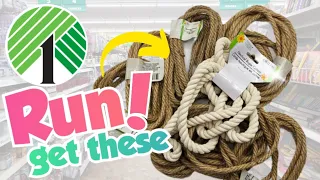 GENIUS Rope Crafts | Dollar Tree Summer Crafts