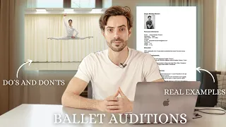 BALLET AUDITIONS TIPS | What do companies really EXPECT?