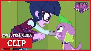 Spike can Talk! | MLP: Equestria Girls | Friendship Games! [HD]