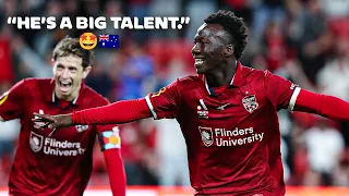 YOUNGEST SOCCEROO EVER?! Teammate's advice for Nestory Irankunda