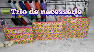 Necesserie fácil 3 tamanhos