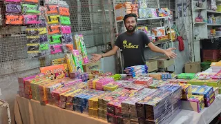 cheapest crackers market |cheapest crackers in delhi 2019 | Sadar bazar Crackers | Big Diwali Stash