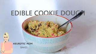 The BEST Edible Cookie Dough Recipe