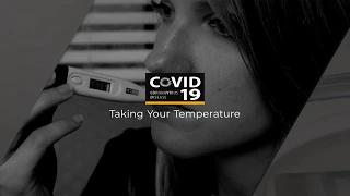 COVID-19 Awareness: Taking Your Temperature