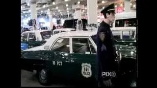 NY Auto Show 2014 old NYPD police cars