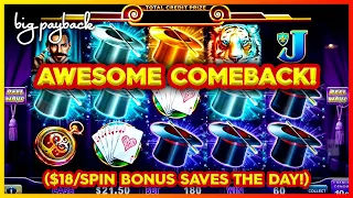 $18/Spin Bonus → SAVES ME! Lock It Link Hold Onto Your Hat Slots!