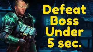 Defeating BOSS SARGE, under 5 seconds ☠️ || sarge vs sarge boss battle🛠️ || Shadow Fight Arena