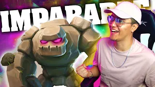 ¡EL MEJOR MAZO DE GOLEM DE CLASH ROYALE!😳🏆(con Barbaros de elite)  - YoSoyRick