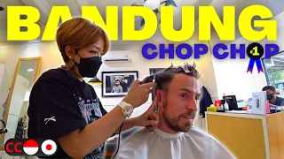 💈$10 Haircut by Indonesia's TOP Hair Stylist  🇮🇩