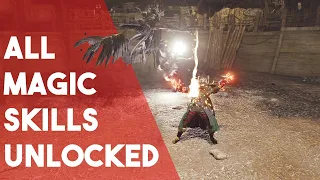 GreedFall Pure Magic Build All Skills Unlocked In Extreme Difficulty