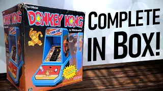 Coleco Donkey Kong STILL IN THE BOX After 40 Years!