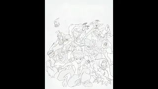 Ben 10 Timelapse art