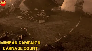 Mimban Campaign Carnage Count