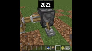 Minecraft sponge in 2023 v/s in 2050 🧽🧽|😈😈|#shorts #shortsminecraft #gaming #gameplay