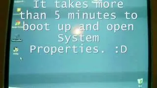 Windows XP SP3 on 32MB of RAM