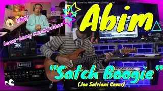 Abim Impresses producer with rendition of Satch Boogie (Joe Satriani)! #abim