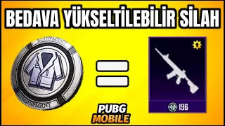 BEDAVA YÜKSELTİLEBİLİR SİLAH ALMA | GÜMÜŞLE YÜKSELTİLEBİLİR SİLAH | 2.3 GÜNCELLEMESİ | PUBG MOBILE