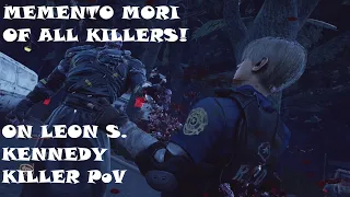 Dead by Daylight - All Killer Memento Mori on Leon S. Kennedy (Killer PoV)