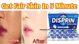 Disprin Tablet For Skin Freshness, Skin whitening And Anti- Acne | HOW To Use Disprin As Skin care