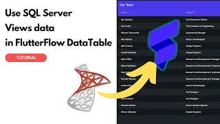 Use Microsoft SQL Server Views data in FlutterFlow DataTable