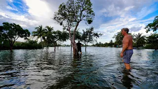 Entire Miami Neighborhoods Flooded ! Poor Dog Named Sasha!  (Chit Show)