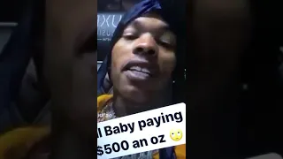lil baby charging people on oz 500