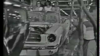 1965 Ford Mustang Production Fließband