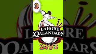 Highest Total In Psl Team #cricket #youtubeshorts #shorts