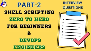 Shell Scripting for DevOps | Zero 2 Hero Part-2 | Shell Scripting Interview Q&A | #devops