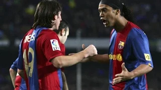 Lionel Messi & Ronaldinho ● Two Legends One Story - Full HD