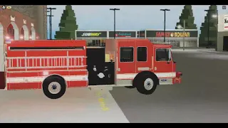 Freedom County Engine 1 Responding