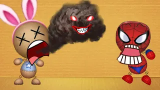 The Smoke Monster VS Spider Buddy - Kick The Buddy