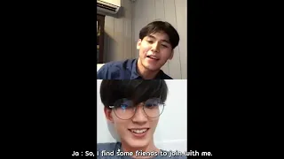 (Eng Sub) Ja live on IG ft. First on 07052020 Part 1 #dsntheseries #jafirst