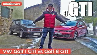 VW Golf GTI vs VW Golf GTI 1981 | Prueba / Test / Review en español | coches.net