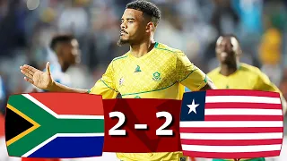 SOUTH AFRICA VS LIBERIA 2-2 | TODAY 03/24/2023